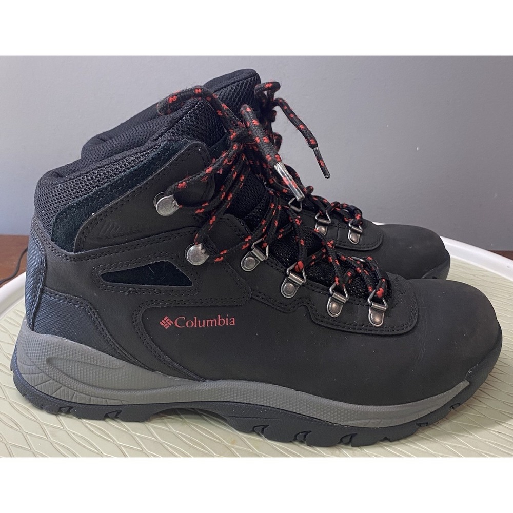 Columbia Women's‎ Newton Ridge Waterproof Black Winter Hiking Ankle Boots 10 EUC - Picture 4 of 11